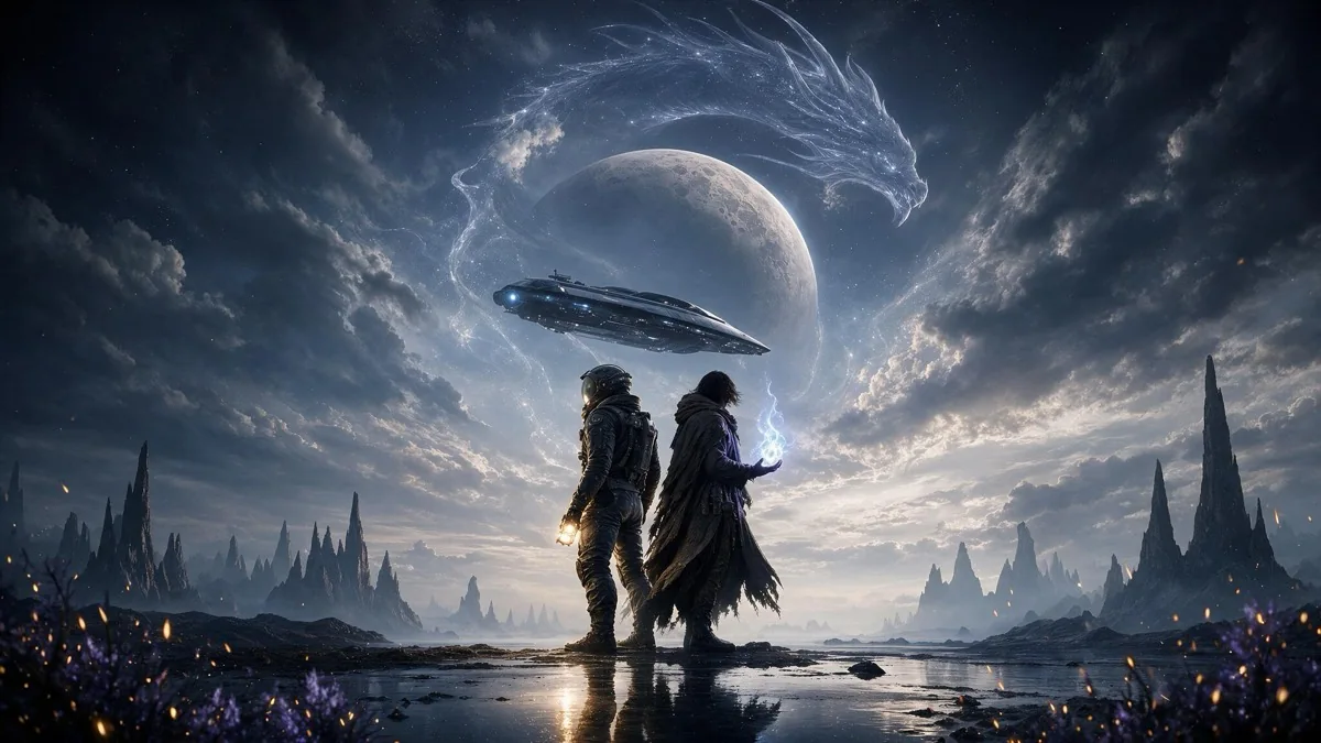 A still from Lives on Other Worlds